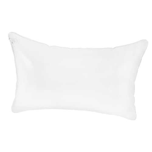 Sosoport Inflatable Throw Pillow Insert Transparent Cushion for Camping Travel Outdoor Use Portable Comfort Stuffer