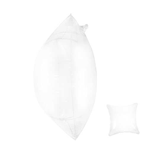 Milisten Inflatable Long Pillow Outdoor Pillows Inflatable Pillow for Camping Sofa Pillows Inflatable Camping Pillow Couch Pillow Couch Throw Pillows Small Travel Pillow Pvc Transparent