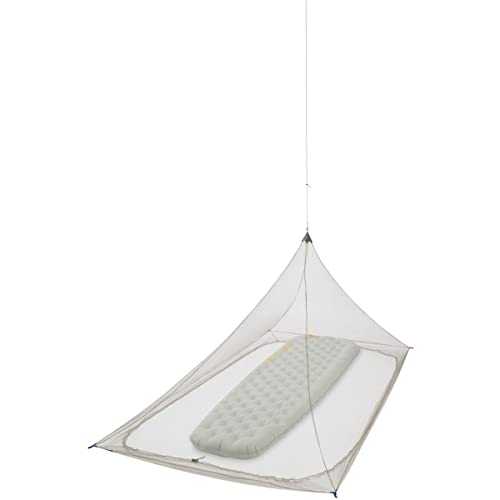 Sea To Summit Untreated Ultralight Nano Pyramid Travel Biting Insect Bug Mosquito Nets (Double)