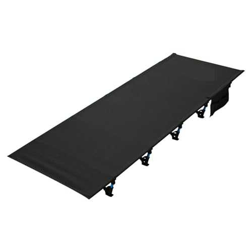 Outdoor Bed Folding Camp Bed Simple Compact Ultralight Camping Bed Fabric Foldable Modern Aluminum Alloy 1 Pc for Travel
