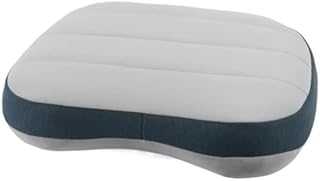 Inflatable Camping Pillow with Washable Cover - Portable Travel Air Pillow for Outdoor, Camp, Sport, Hiking, and Backpacking