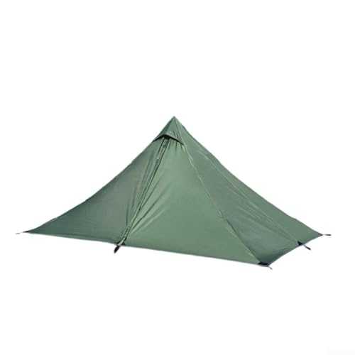 Ultra-Lightweight Pyramid Camping Tent For 1-2 People,Waterproof Single Layer Tent With Easy Setup,No Support Poles Required,Windproof & Rainproof For Hiking Backpacking