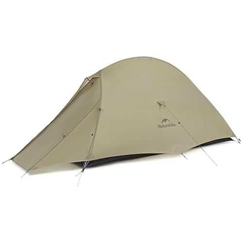 Naturehike Cloud up Pro Tent,2024 Upgrade Ultralight Tents,1.75kg/3.86lbs(All accessories included),Double 2 Person Tent,for cycle camping,Backpacking,Hiking,Self-standing, Construction