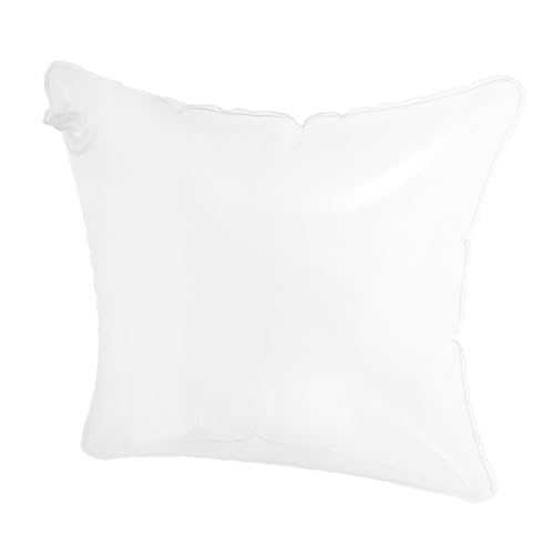 TOGEVAL Transparent Inflatable Travel Pillow for Camping and Hiking Comfortable Lumbar Support Cushion Versatile Use as Back and Hugging Pillow for Outdoor Adventures and Relaxation