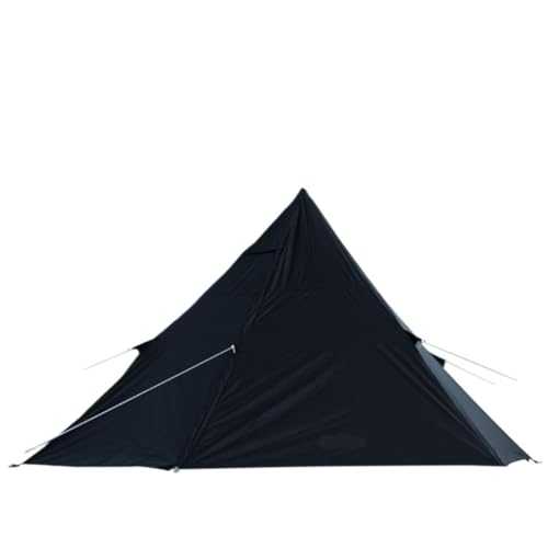 Mountaineering Tents Outdoor Camping 3-4 Person Sunshade, Rainproof And Insect-proof Tent, Casual Black Hexagonal Gauze Tent Easy-to-install Tents