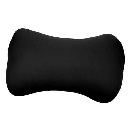 SWOOMEY Camping Pillow Neck Pillow Outdoor Pillows Car Accessories for Portable Pillow Car Sleeping Accessories Flight Neck Pillow Hiking Pillow Camp Pillow Black Polyester Spandex