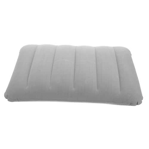 UPKOCH Inflatable Pillow for Outdoor Camping Pvc Flocked Pillow for Hiking Travel