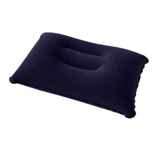 Inflatable Pillow Camping - Blow Up Pillow | Anti Slip Inflatable Travel Pillow | Ergonomic Camp Pillow | Compact Portable Soft Cushion Rest Companion For Seat Bed Car Airplane Travel