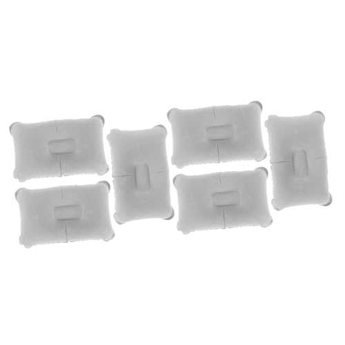 Milisten 2sets Outdoor Travel Pillow Inflatable Camping Pillow Neck Compact Sleep for Car Airplane 3pcs*2