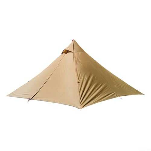 Besttoolifes Lightweight Group Camping Tent Made From Fabric, Offering Protection Against Wind And Rain