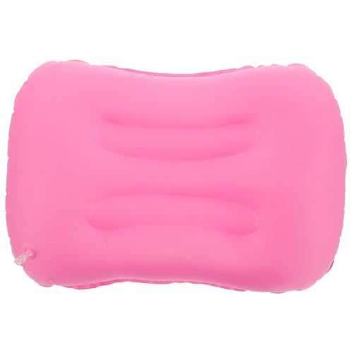 Mipcase Inflatable Camping Pillow Compact Travel Pillow for Hiking and Backpacking Comfortable Ergonomic Air Pillow TPU Material Pink Color Ideal for Outdoor Adventures