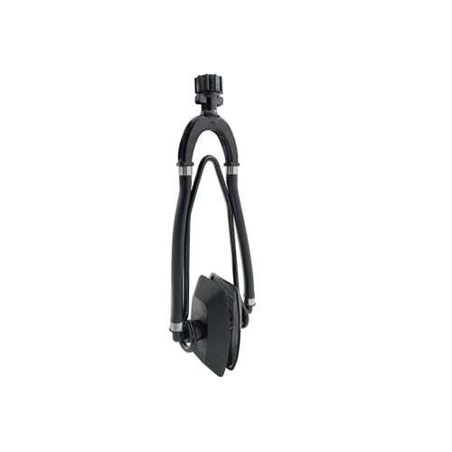 BGTSF Outboard Motor Water Flusher Dual Motor Flusher Round Ear Cup Fast Connection Convenient Dual Water Feed Motor Hose Adapter Boat Accessories Marine