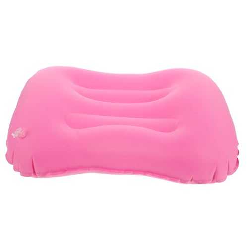 Toddmomy Inflatable Camping Pillow TPU Travel Pillow for Outdoor Adventures Compressible and Compact Ergonomic Air Pillow for Hiking Backpacking and Camping Pink