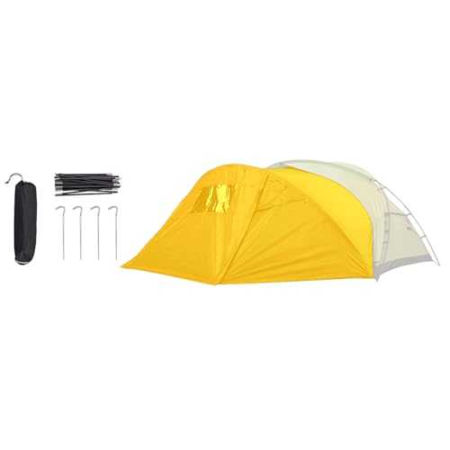 Spacious Outdoor Tent For Family Camping With Extended Front And Canopy Easy Setups Easy Setups Camp Tent