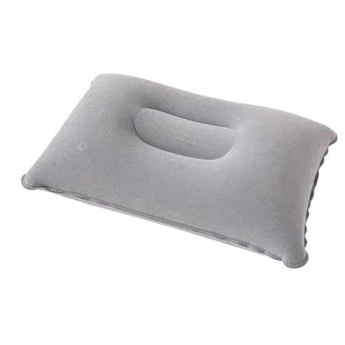 Portable Inflatable Pillow Camping Pillow Inflatable Travel Cushion With Adjustable Firmness Ergonomic Neck Lumbar Support Accessories Air Cushion For Workplace, Car, Airplane, Camping, Travel