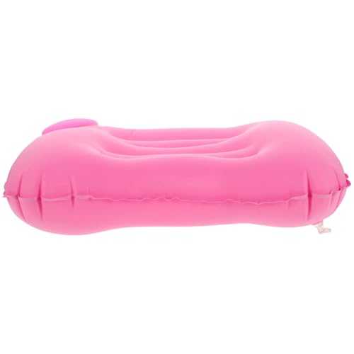 YARNOW Inflatable Camping Pillow Ultralight Compressible Travel Pillow for Outdoor Hiking Backpacking & Camping Ergonomic Air Pillow Pink