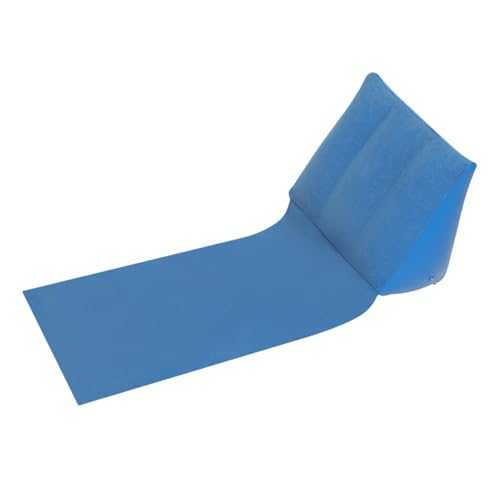Inflatable Triangular Beach Cushion - Inflatable Lounge Cushion, Inflatable Triangle Cushion for Outdoor Travel | Sunbathing Beach Mat Cushion, Beach Pillow for Portable Travel and