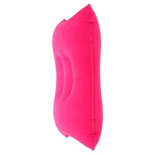 CLISPEED Inflatable Travel Air Pillow Cushion Fine PVC Compact Camping Pillow for Outdoor Sleep Multifunctional Supportive Cushion for Hiking Office and Travel Use Portable Lightweight