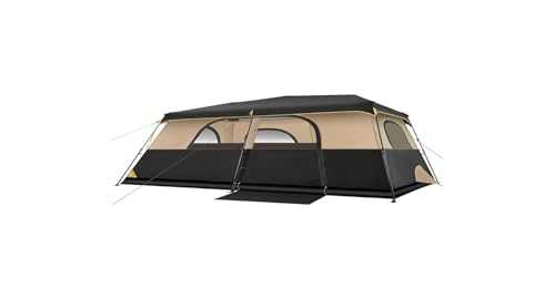 Ice Fishing Tent Camping Tent Instant Cabin Tent Setup In With Rainfly & Windproof Portable Tent With Carry Bag For Family Camping Shelters