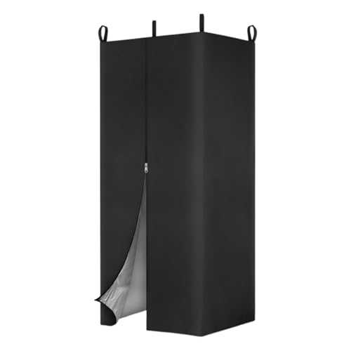 Privacy Tent, Boat Changing Shelter, Shower Awning Enclosure, 1 Pack Black 420D Oxford, Waterproof Instant Setup, UV-Blocking Wind Protection, Outdoor Camping Pontoon Dressing for Men Women Dancers
