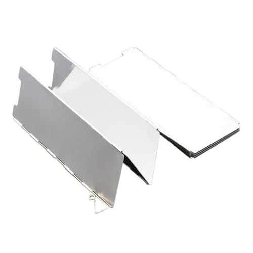 Efficient Windproof Stove Windscreen Aluminum Alloy Wind Break for Camping Grills Gas Stove Windscreen