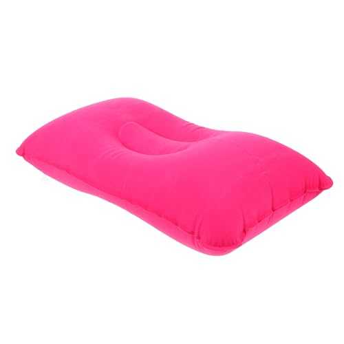 OSOLADY Inflatable Outdoor Pillow Office Resting Pillow Portable Travel Pillow Beach Air Pillow Camping Air Pillow Cushion Portable Camping Pillow