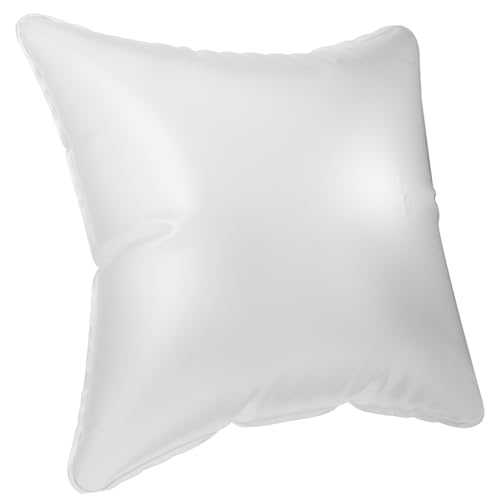Cabilock Transparent Square Inflatable Pillow Cushion for Travel Home Office Portable 36cm x 36cm Rest and Sofa Cushion for Comfort and