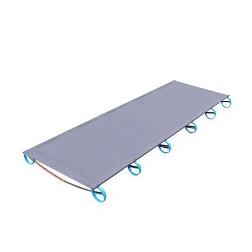 TXLEAPEY Folding Camping Bed Camping Folding Bed Ultralight Single Tent Cot Portable Sleeping Bed Alloy Frame For Outdoor Travel Fishing Office(200cm 9 Sets Poles)