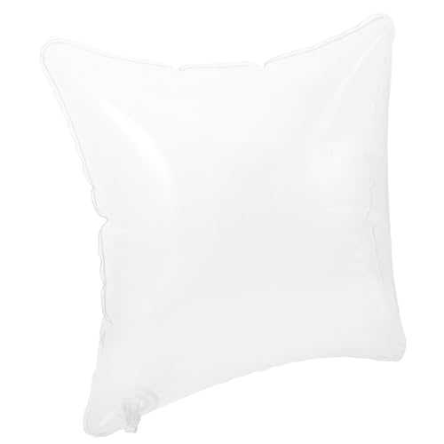 Ipetboom Inflatable Throw Pillow Insert Portable Transparent Camping Pillow Core Lightweight Compact Travel Cushion for Outdoor Use Soft Comfortable for Relaxation