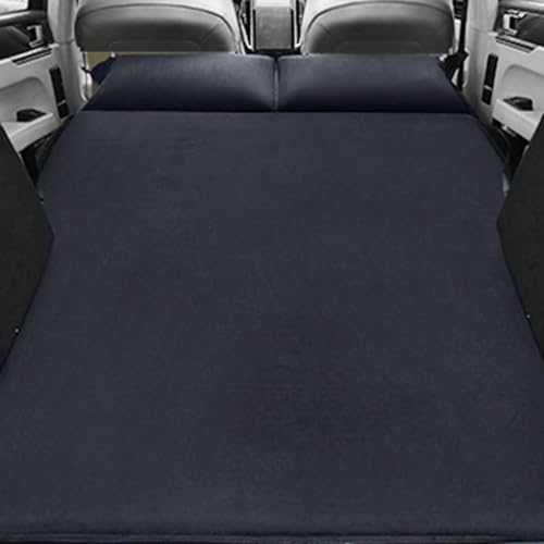 LHyfA Inflatable Car Air Mattress for Tesla Model X 2016 2017 2018 2019 2020 2021 2022,Inflatable Air Bed Cushion Portable Camping Travel Mattress for Sleeping Accessories,A-Black