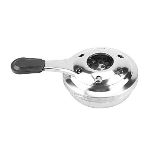 Yctze Portable Outdoor Alcohol Stove Burner, Mini Stainless Steel Fondue Pot with 2pc Alcohol Burner for Camping Cooking and Methylated Spirits