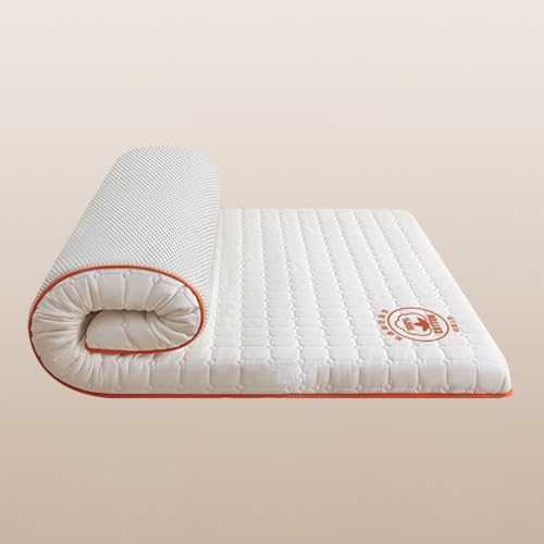 Fluffy Floor Futon Mattress - Extra Thick Portable Roll Up Camping Mattress for Adults, Double Single Tatami Mat Topper