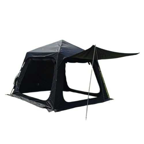 Tents,Mountaineering Tents Outdoor Family Camping Waterproof Tent Rear Extended Shade Suitable For 5-8 People Easy-to-install