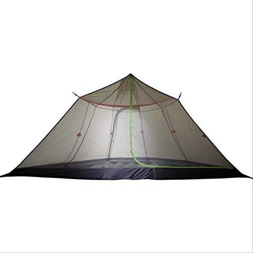 BAJIE tent Mountain House Ultralight Tent 2-6 Persons Pyramid Outdoor Base Tent Camping Large Tent 2 Person Inner Tent