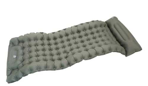 Army Military Style Self Inflating Mattress Mat Air Bed Single Olive Inflatable