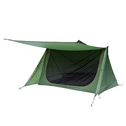 3 Season Ultralight Shelter Tent for Bushcrafters & Survivalists Camping Hunting Hiking (Green Brown) beautiful scenery