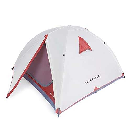 XINTAOSM Tents, Tents & Shelters, Camping & Hiking, Tent Backpacking Tent Outdoor Camping 4 Season Tent With Snow Skirt Double Layer Hiking Trekking (Color : Grey 3 Season 3P)