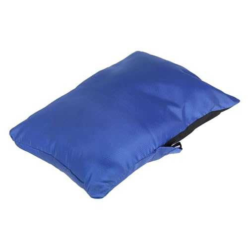 Snugpak Snuggy Headrest WGTE - Ultra-Lightweight Compact Insulated Camping Pillow with Premium Travelsoft Insulation - 100% Polyester & Compressible for Hiking, Camping, Travel - Blue