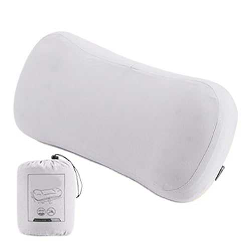 Derwrtup Camping Pillow Compressible - UltralightsWashable Travel Neck Support Soft Ergonomic Sleeping Pillows | For Hiking,Backpacking, Camping, Car,Beach,Office, Airplanes