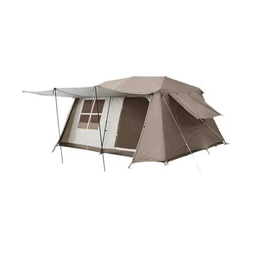 Outdoor tent roof automatic tent outdoor family party camping camping equipment two rooms wilderness small layer