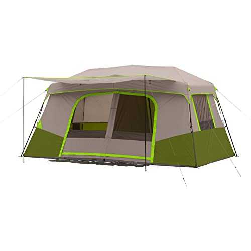 Large Family Cabin Tent with Private Room and Outdoor Camping Gazebo