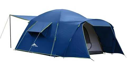 Three Bears Family Camping Tent - 6-Person, 3000mm Waterproof, Suitable for Road Trips/Backyards/Extended Camping Adventures in All Scenarios