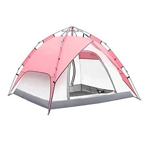 Camping Tent Fully Automatic Pop-up Tents Waterproof Camping Tents Folding Travel Easy To Carry 3-4 People Outdoor Tent Tents For Adults