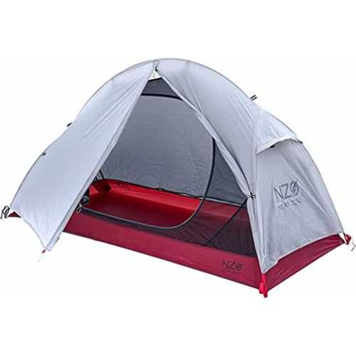 NEAR ZERO Ultralight, Freestanding Camping Tent with Lightweight Aluminum Frame & Rainfly for 1/2/3 Person | Easy Set-up Tents for Backpacking & Hiking | Made of 20D Ripstop Sealed Nylon For 3 Seasons