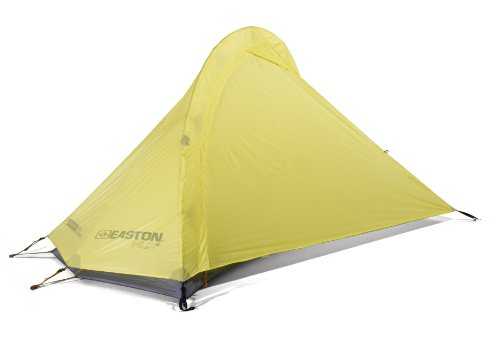 Easton Mountain Products Kilo 1P - Ultra Light Solo 3-Season Backpacking Tent Carbon Fiber Poles and Airlock Connectors - 918736/SL