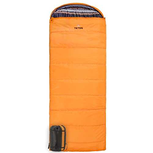 Teton Sports Celsius Regular -18˚C / 0˚F Flannel Lined Sleeping Bag (203 x 84 cm)