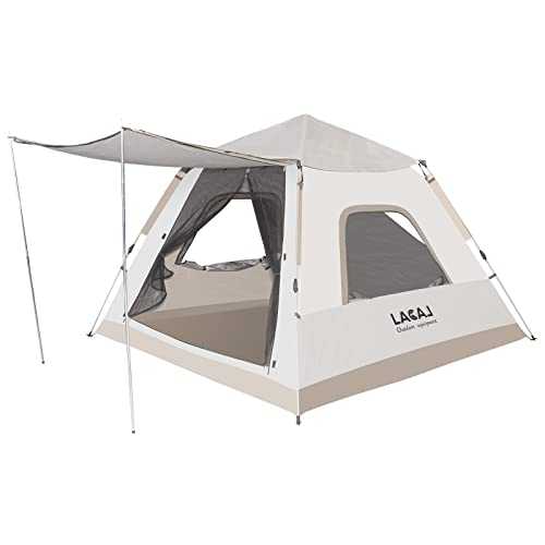 G2 GO2GETHER Automatic Tent for 2/3 Person Camping with Rain Fly, Waterproof Windproof Tent, Quickly Setup, Portable Tent for Outdoor Activity, Camping, Hiking