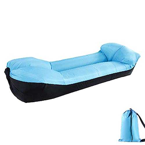 Inflatable Lounger, Inflatable Air Sofa for Camping, Inflatable Lounger for Adults, Easy Setup Perfect for Hiking Gear, Beach Chair and Music Festivals