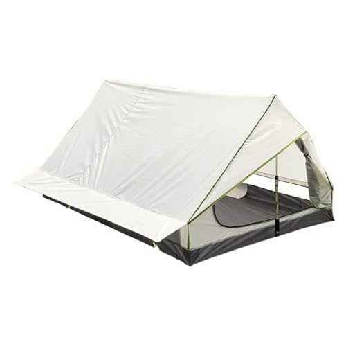 Camping Tent - Backpacking Tent | Lightweight Mesh Shelter | Outdoor Ultrralight 1-2 Person Canopy | Breathable Weatherproof Rodless Hiking Shelters For Campiing Hunting Hiking Travel Outdoors