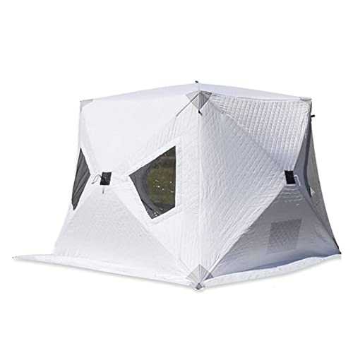 2-3 Person Winter Fishing Tent 3Layer Thickened Winter Tent Ice Fishing Tent Automatic Tent for Fishing Shelter Outdoor Warm Tent